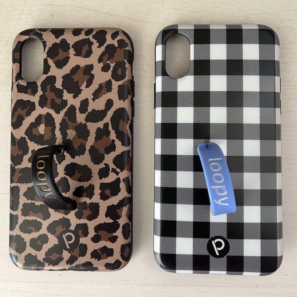 Loopy cases for iPhone X- Great condition
